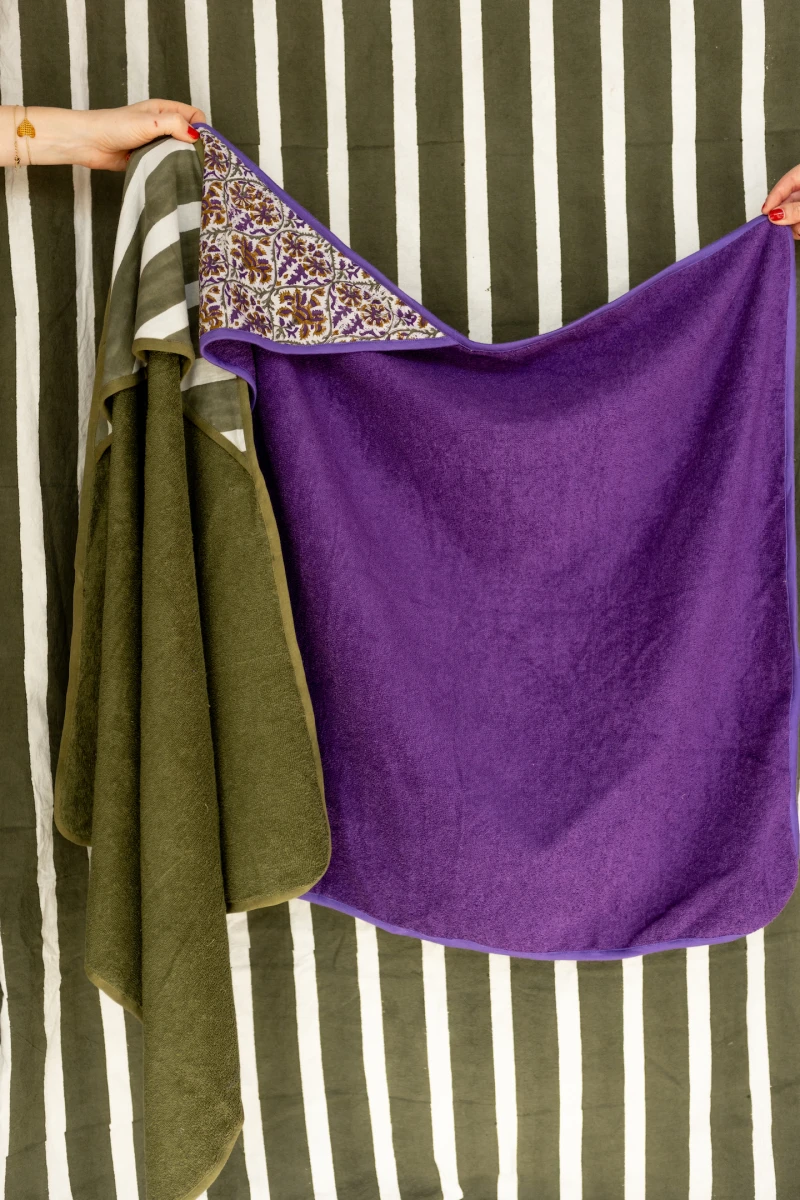 Cape de Bain Cafi "Baroque"