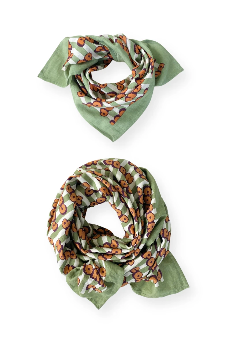 Big Foulard Latika "Pop Corn"
