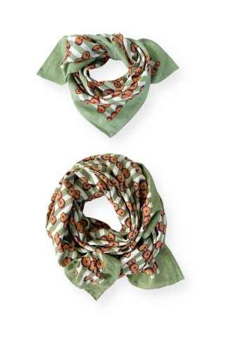 Big Foulard Latika "Pop Corn"