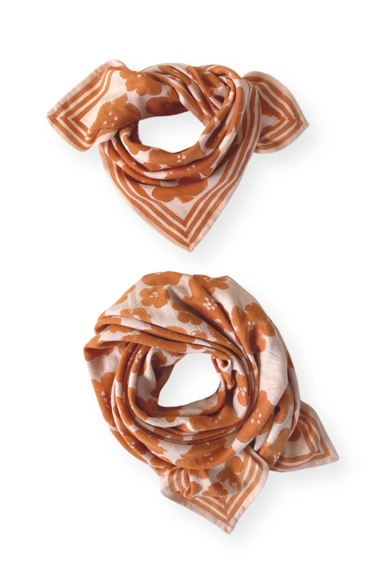 Small Foulard Manika "Flora Bold"