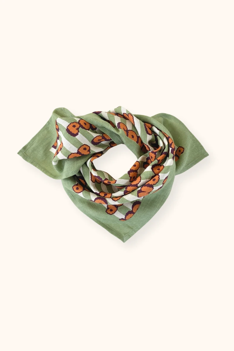 Small Foulard Manika "Pop Corn"