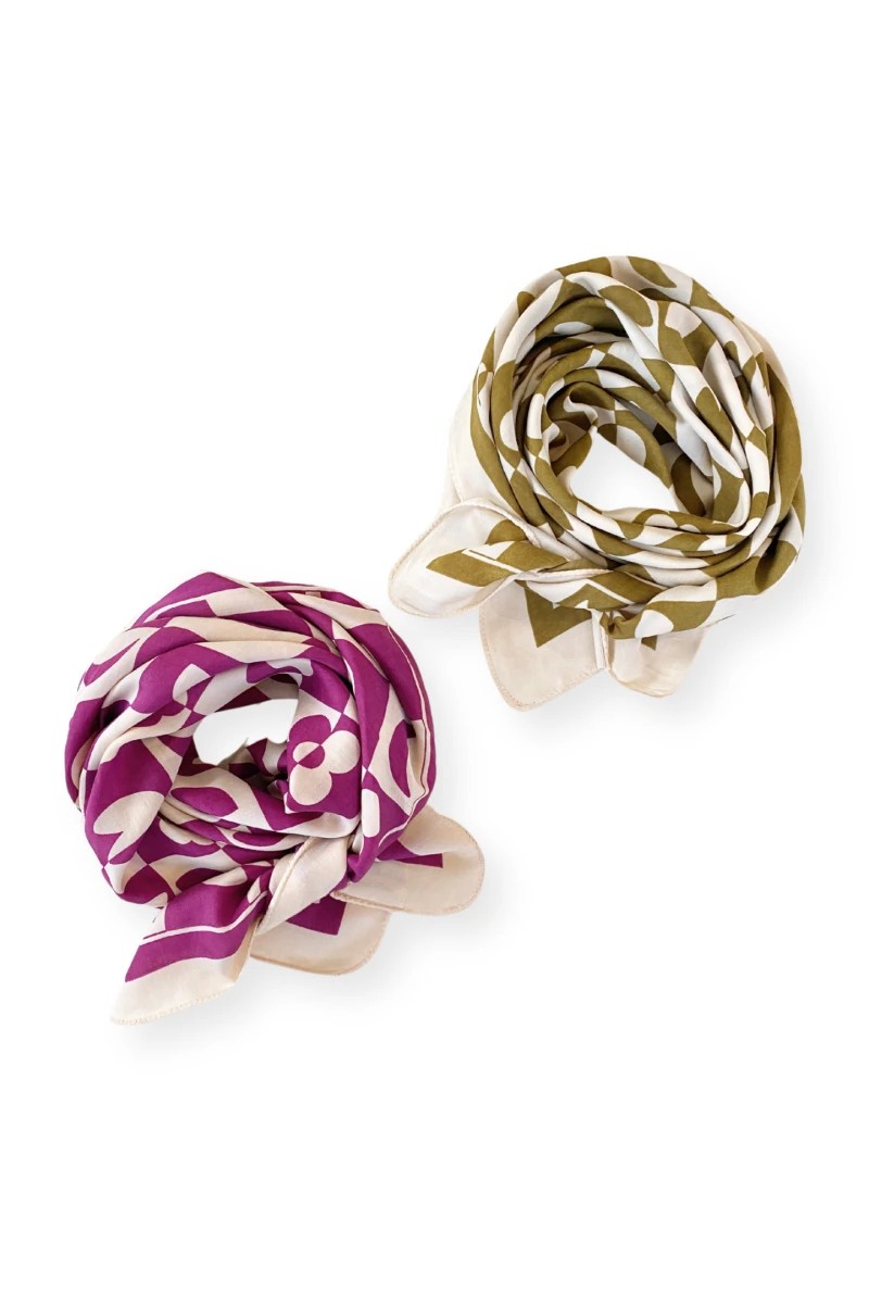 Big Foulard Palika "Damier"