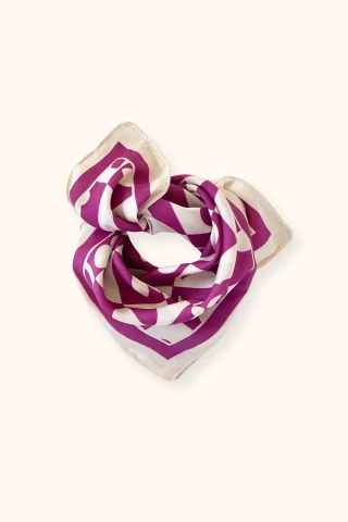 Small Foulard Vanika "Damier" 2