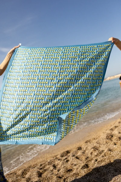 Big Foulard Latika "Pop Corn" 2