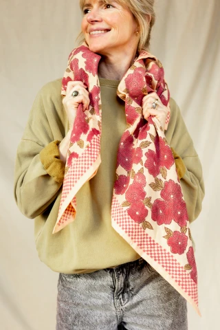 Big Foulard Latika "Bloom" 2