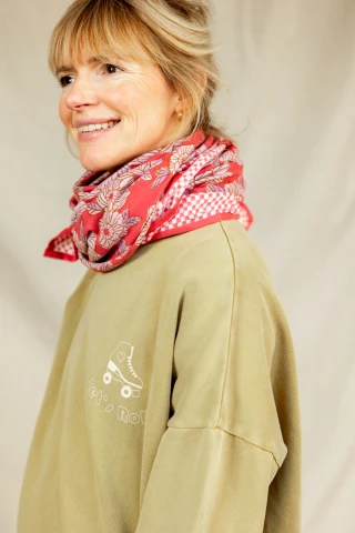 Big Foulard Latika "Bloom" 2