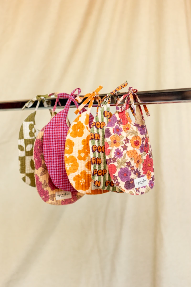 Bavoir Shampa "Damier"