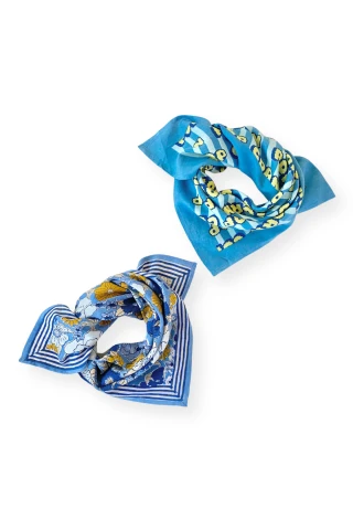 Small Foulard Manika "Pop Corn"