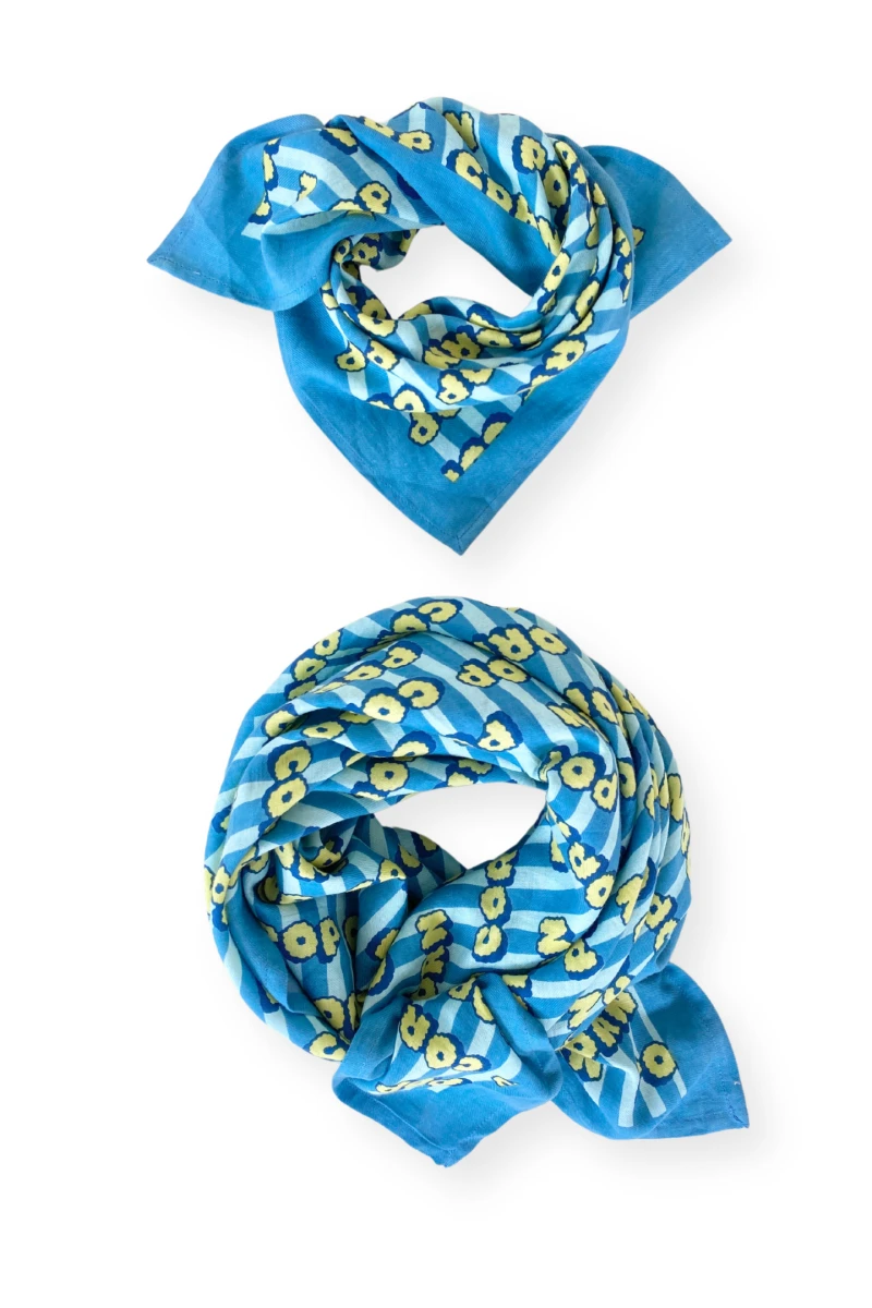 Big Foulard Latika "Pop Corn"