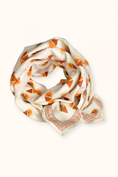 Cadeau - Big Foulard Latika Sorbet