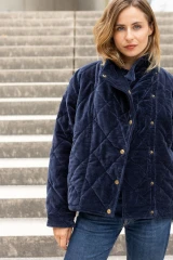 Velours Lisse Navy