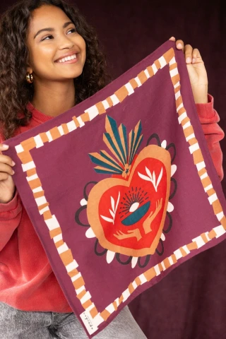 Small Foulard Manika Corazon 2