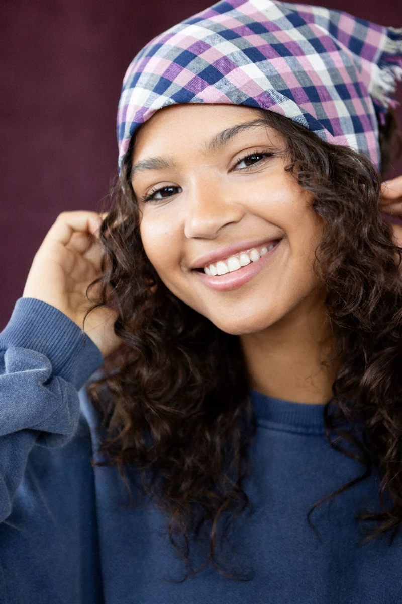 Small Foulard Manika Khadi