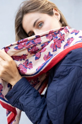 Big Foulard Dupatta Violeta 2
