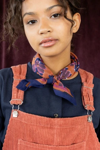 Small Foulard Dupitta Violeta 2