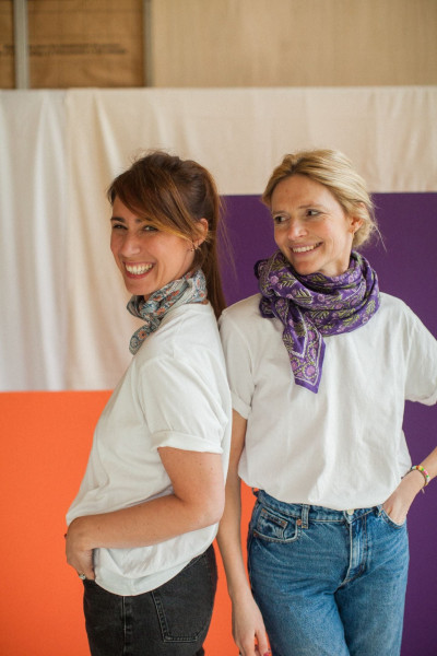 Big Foulard Latika "Bouton d'Or" 2
