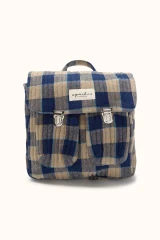 Khadi Carreaux Navy