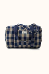 Khadi Carreaux Navy