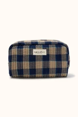 Khadi Carreaux Navy