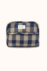 Khadi Carreaux Navy