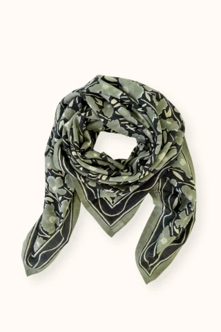 Grand foulard en coton Dupatta 2