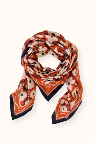 Grand foulard en coton Dupatta 2