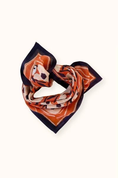 Petit foulard en coton Dupitta