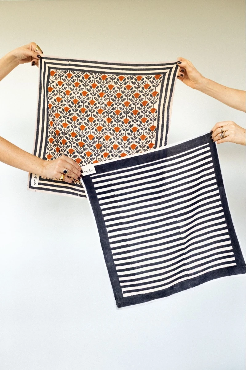 Small foulard Manika Rosa