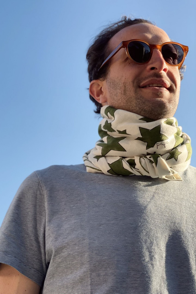 Big Foulard Latika "Happy"