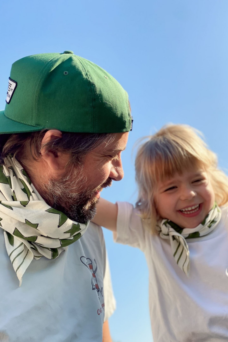 Big Foulard Latika "Happy"