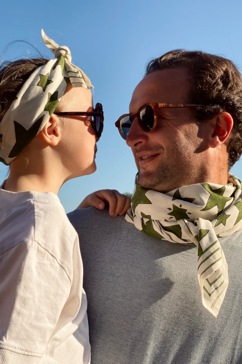 Big Foulard Latika "Happy"