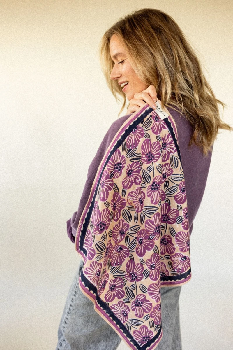 Small Foulard Manika Amaryllis