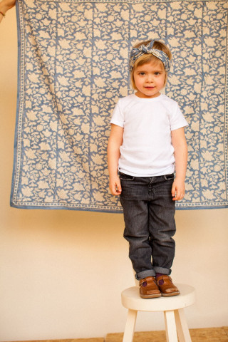 Small Foulard Manika "Cœur"