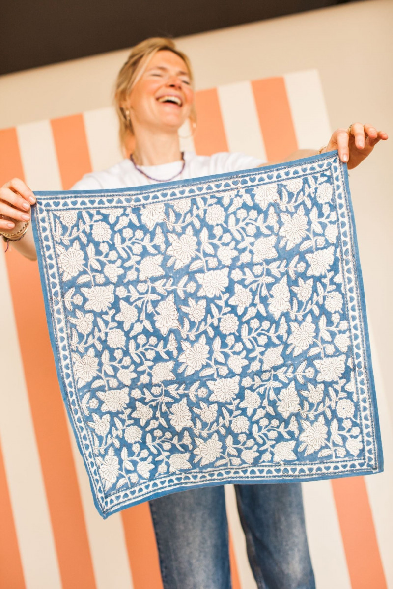 Small Foulard Manika "Cœur"