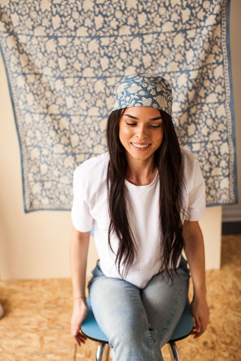 Small Foulard Manika "Cœur"