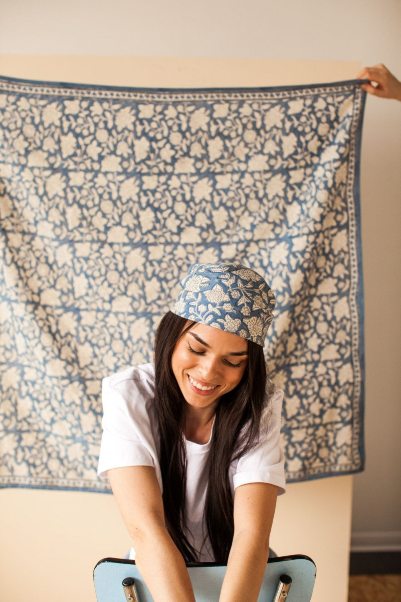 Small Foulard Manika "Cœur"