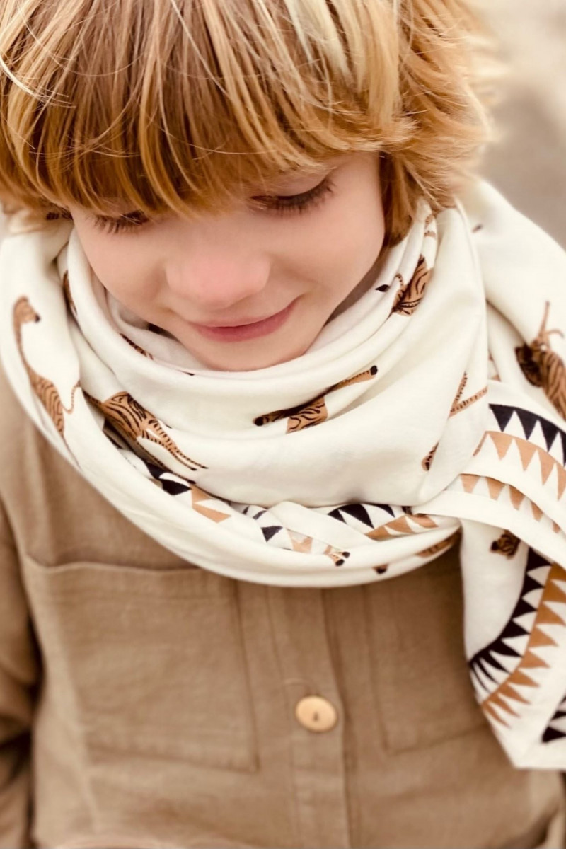 Big Foulard Latika "Zèbre"