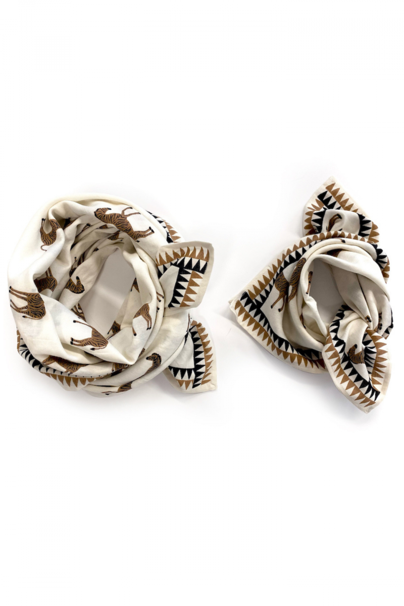 Big Foulard Latika "Zèbre"