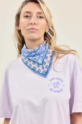 Small Foulard Manika Garden 2