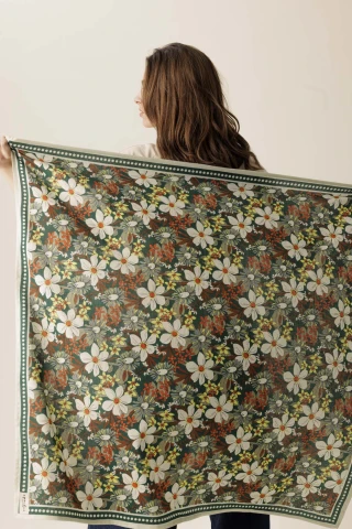 Big Foulard Latika Bouquet 2