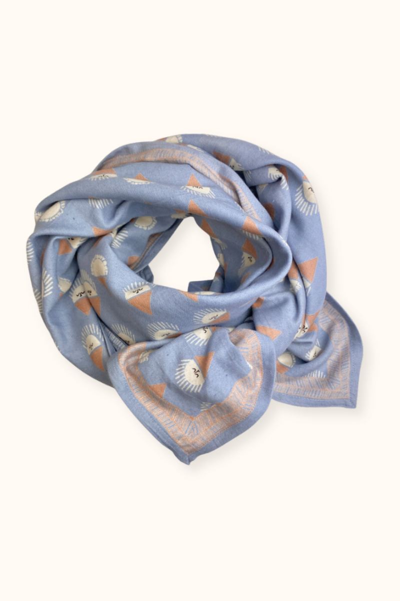 Big Foulard Latika "Sorbet"