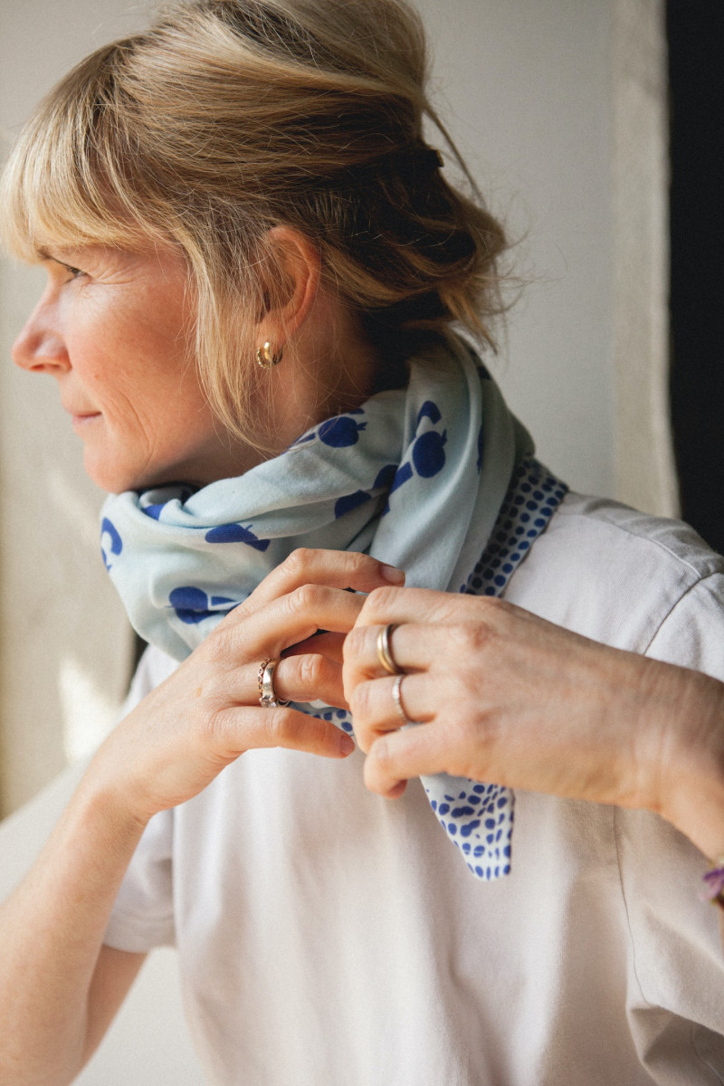 Big Foulard Latika "Cool"