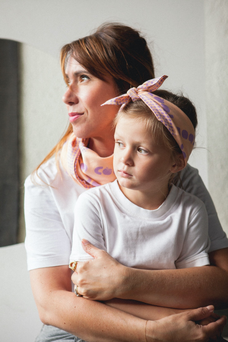 Small Foulard Manika "Cool"