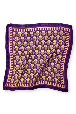 Big Foulard En Soie Latika "Poppy"