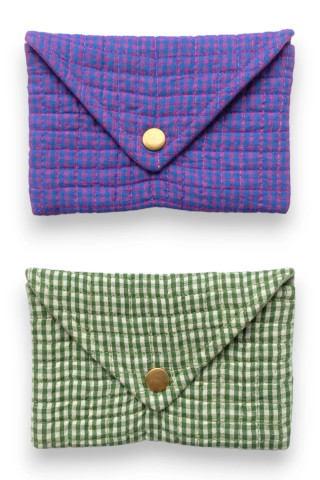 Petite Enveloppe Ravi "Carreaux"