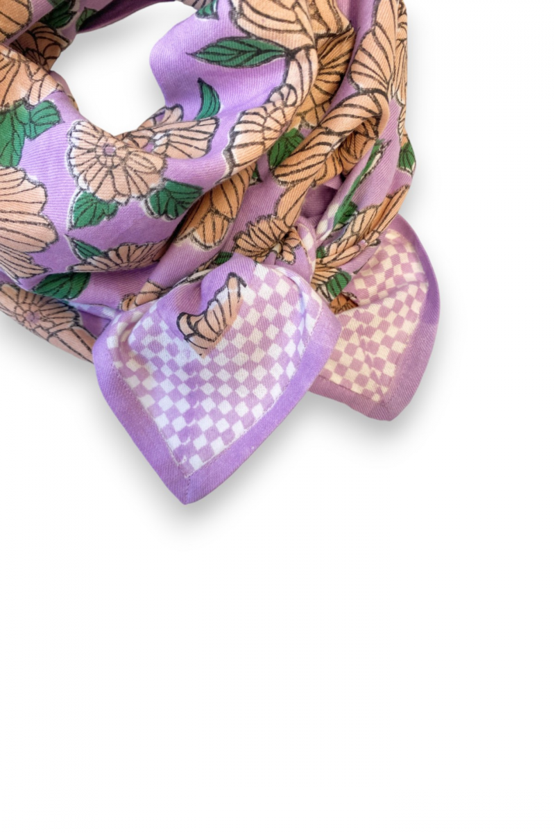 Big Foulard Latika "Bloom"