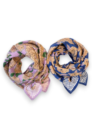 Big Foulard Latika "Bloom"
