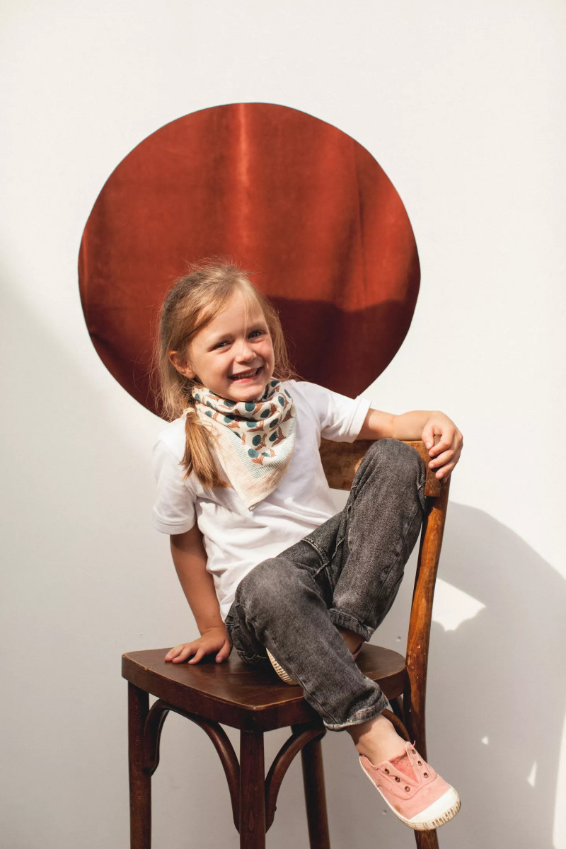 Small Foulard Manika "Lotus"