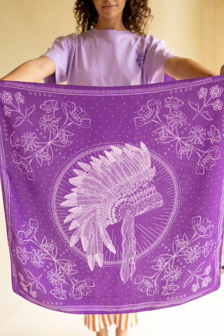 Foulard Palika "Iroquois"