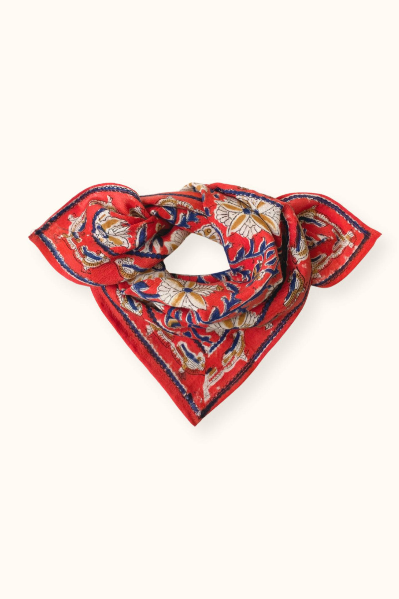 Small Foulard Manika "Bird"